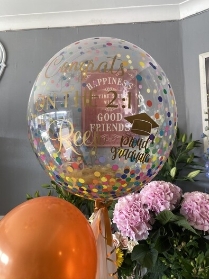 Personalised Graduation Bubble Balloon
