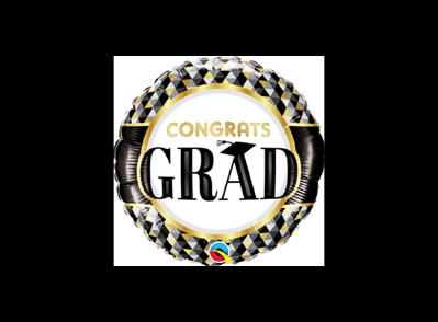 Congrats Grad Helium Balloon