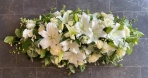 White Lily  Coffin Spray