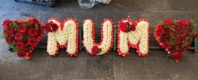 Personal Tribute MUM with 2 hearts