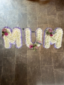 Mum Tribute with Corsage Spray