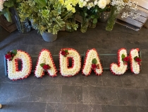 Dada Ji Tribute with corsage spray