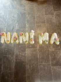 Nani Ma with corsage sprays