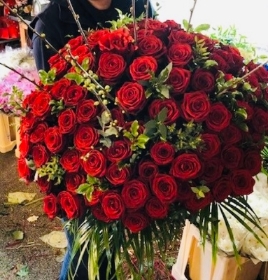 200 Red Naomi Roses