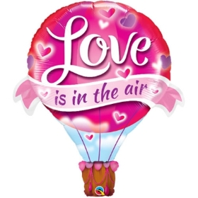 42 inch Love is in the Air Foil Balloon