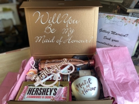 Personalised Bridesmaid Proposal Hamper