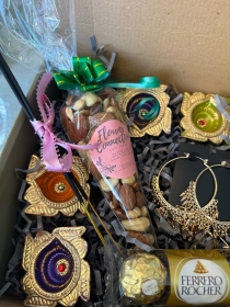 Diwali Gift Box with Jewellery