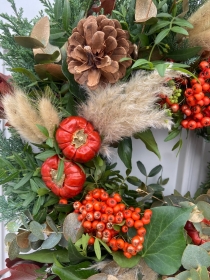 Gold Autumn Door Wreath