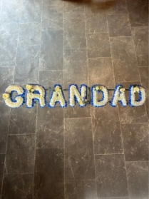 Grandad with corsage sprays