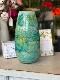 Green Marble Vase