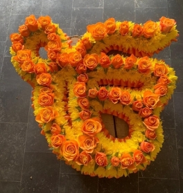 Orange Rose Dotted Yellow Ik Onkar