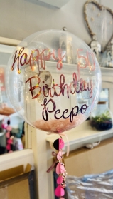 Personalised Bubble Balloon