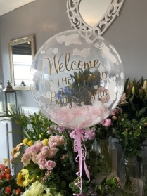 Personalised New Baby Bubble Balloon