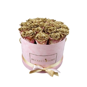 Pink Rose Hat Box