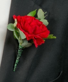 Carnation Buttonhole