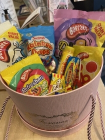 Retro Sweets Hat Box