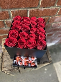 Rose and Chocolate Tray Box