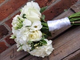 White Bridal Bouquet