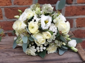 White Bridal Bouquet