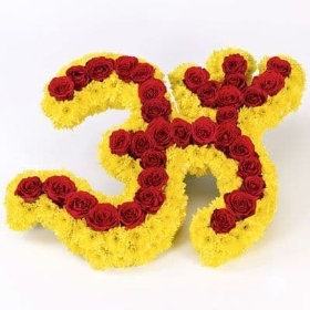 Yellow & Red Rose Aum