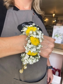 Yellow Mehndi Bracelet